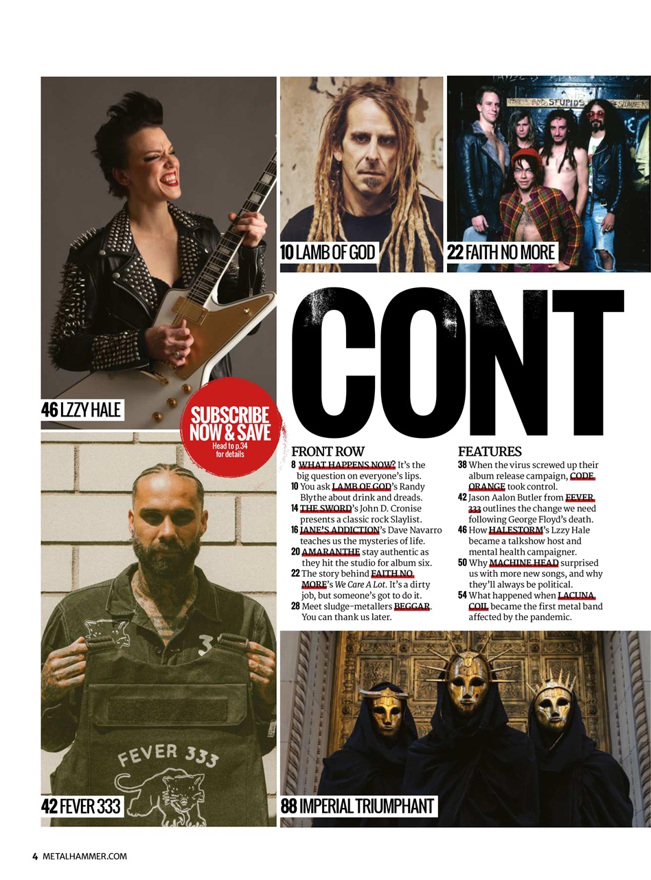 Metal Hammer Preview Pages
