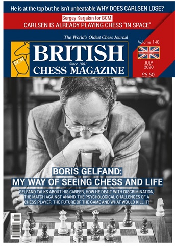 British Chess Magazine issue July 2020