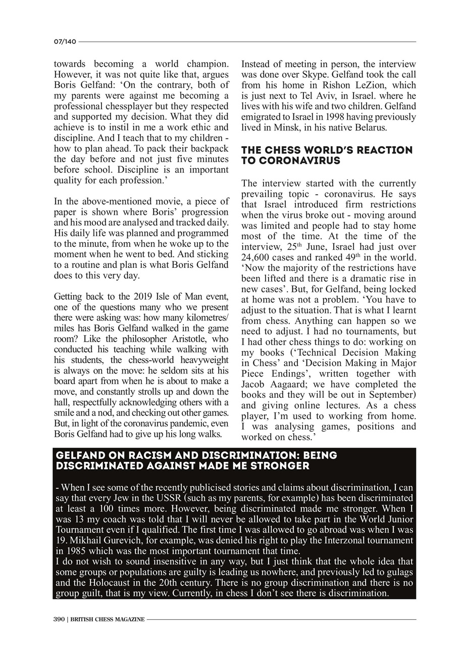 British Chess Magazine Preview Pages