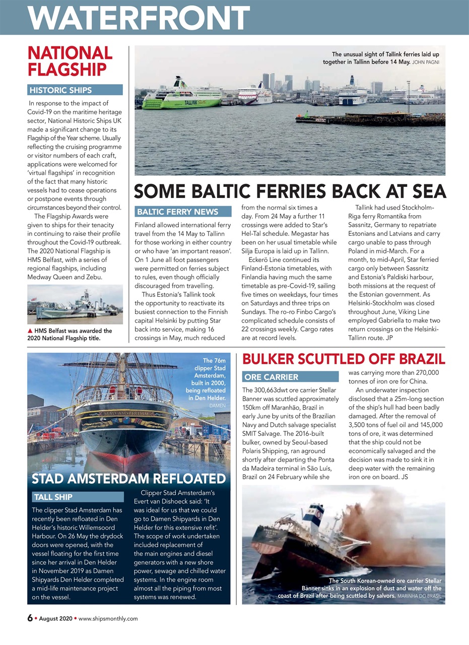 Ships Monthly Preview Pages