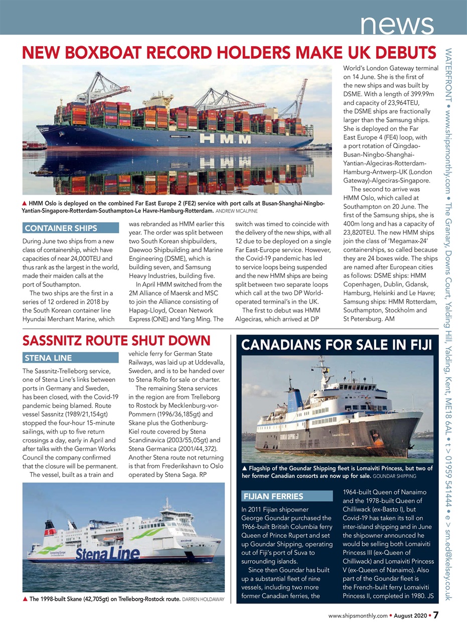 Ships Monthly Preview Pages