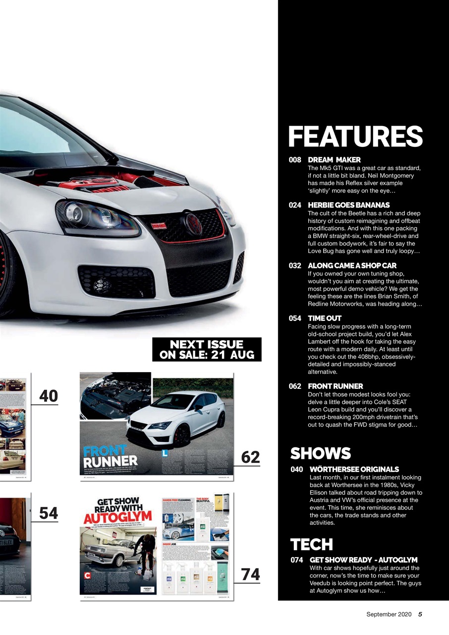 Performance VW Preview Pages