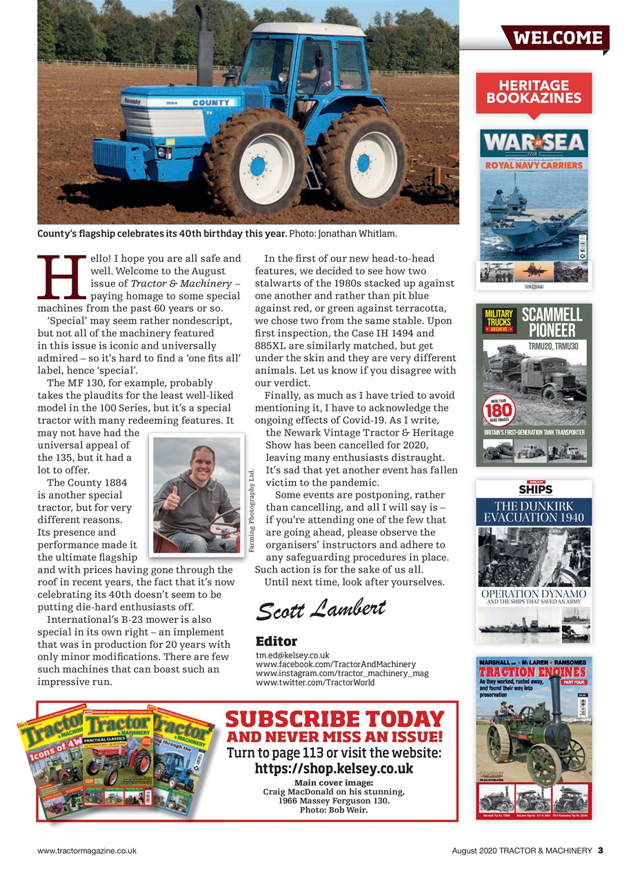 Tractor & Machinery Preview Pages