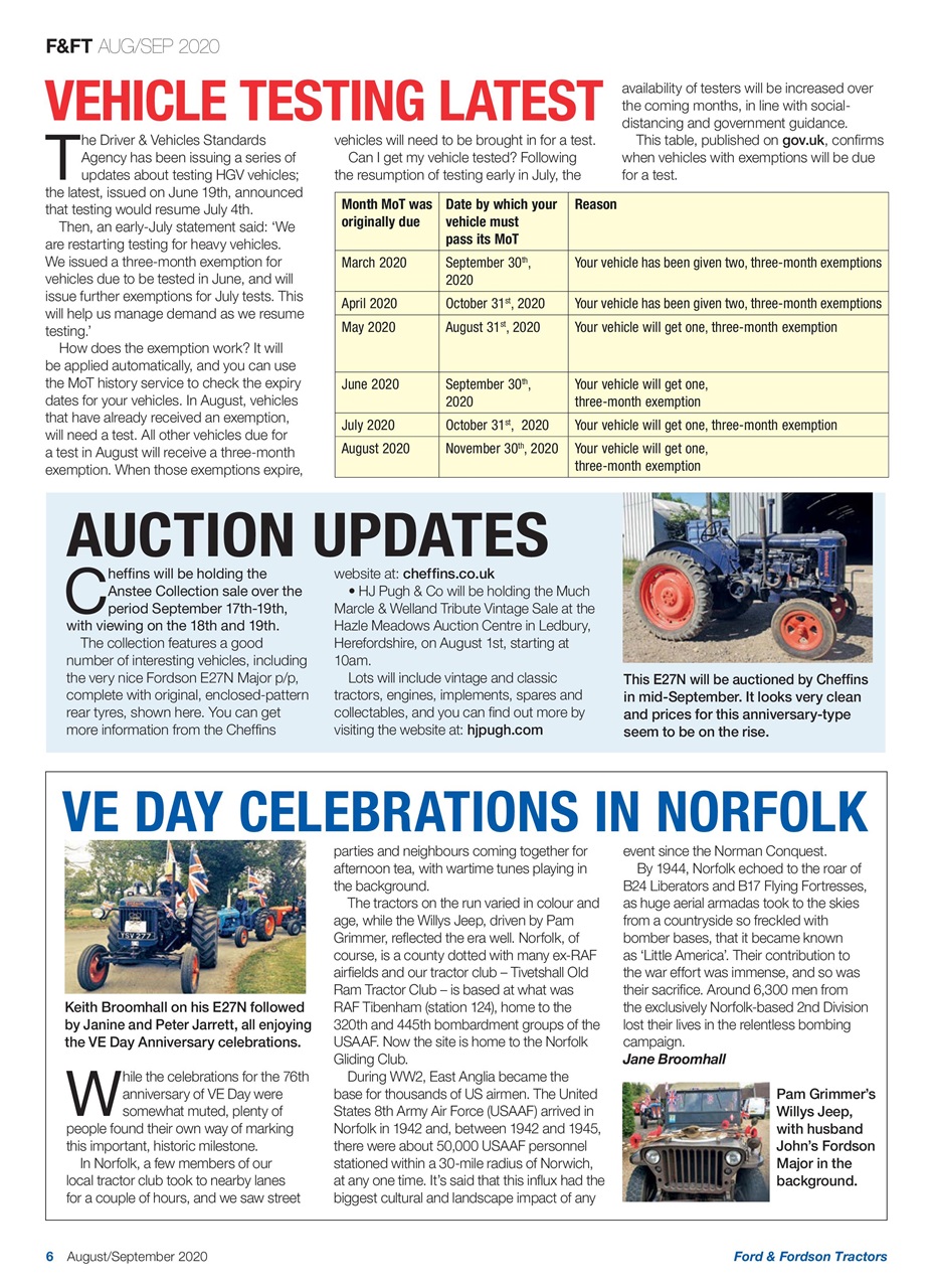 Ford & Fordson Preview Pages