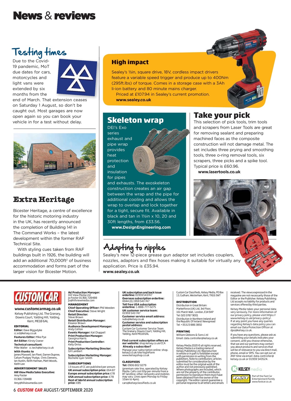 Custom Car Preview Pages