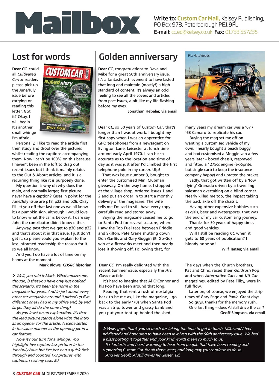 Custom Car Preview Pages