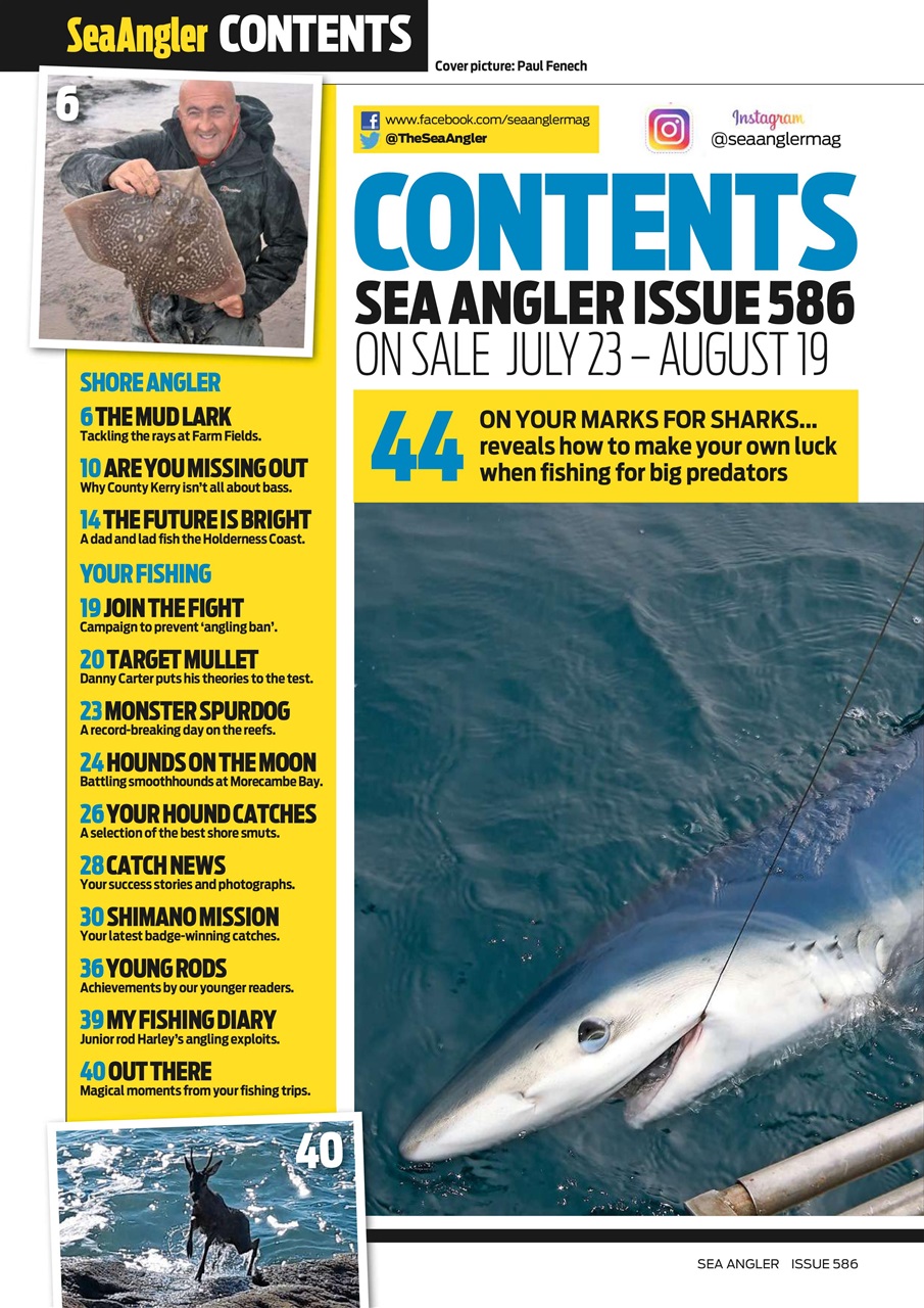 Sea Angler Preview Pages