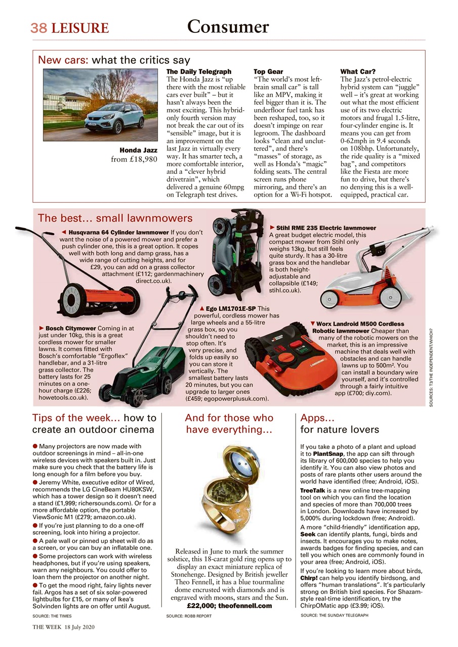 The Week Preview Pages