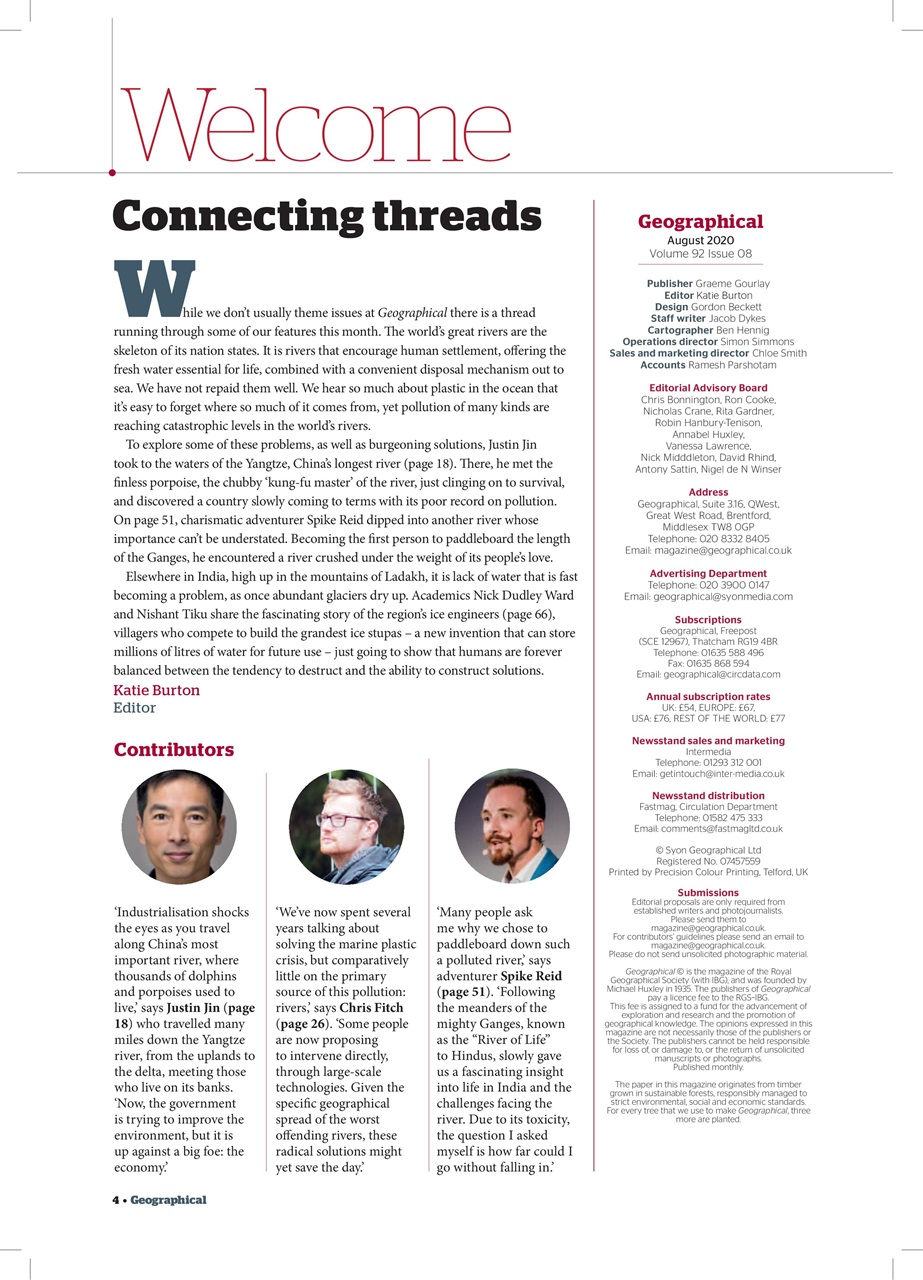 Geographical Preview Pages