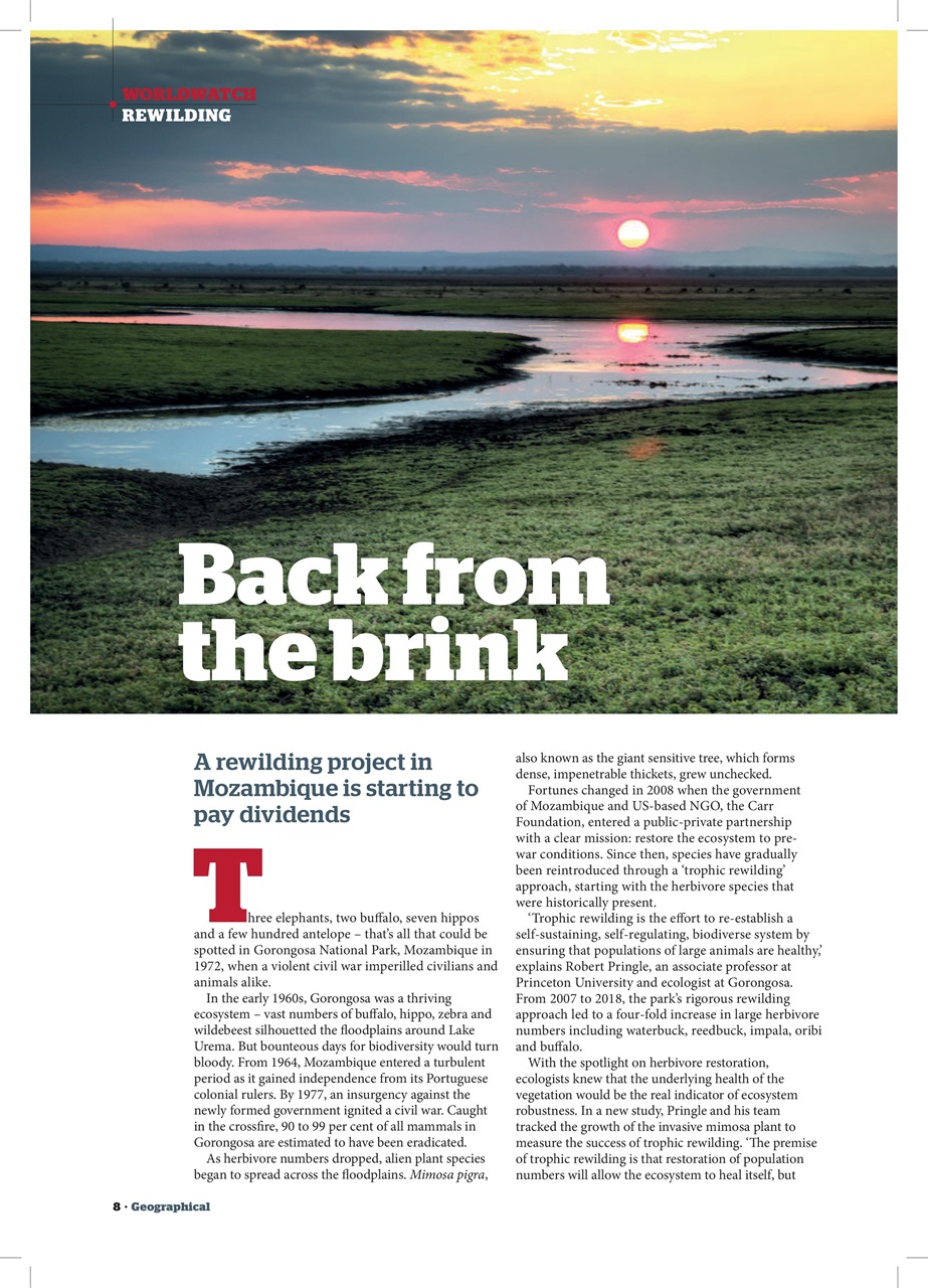 Geographical Preview Pages