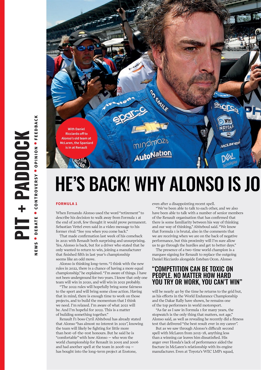 Autosport Preview Pages