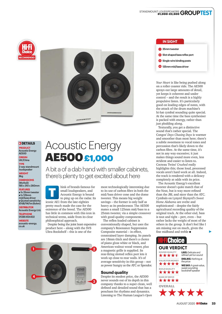 Hi-Fi Choice Preview Pages