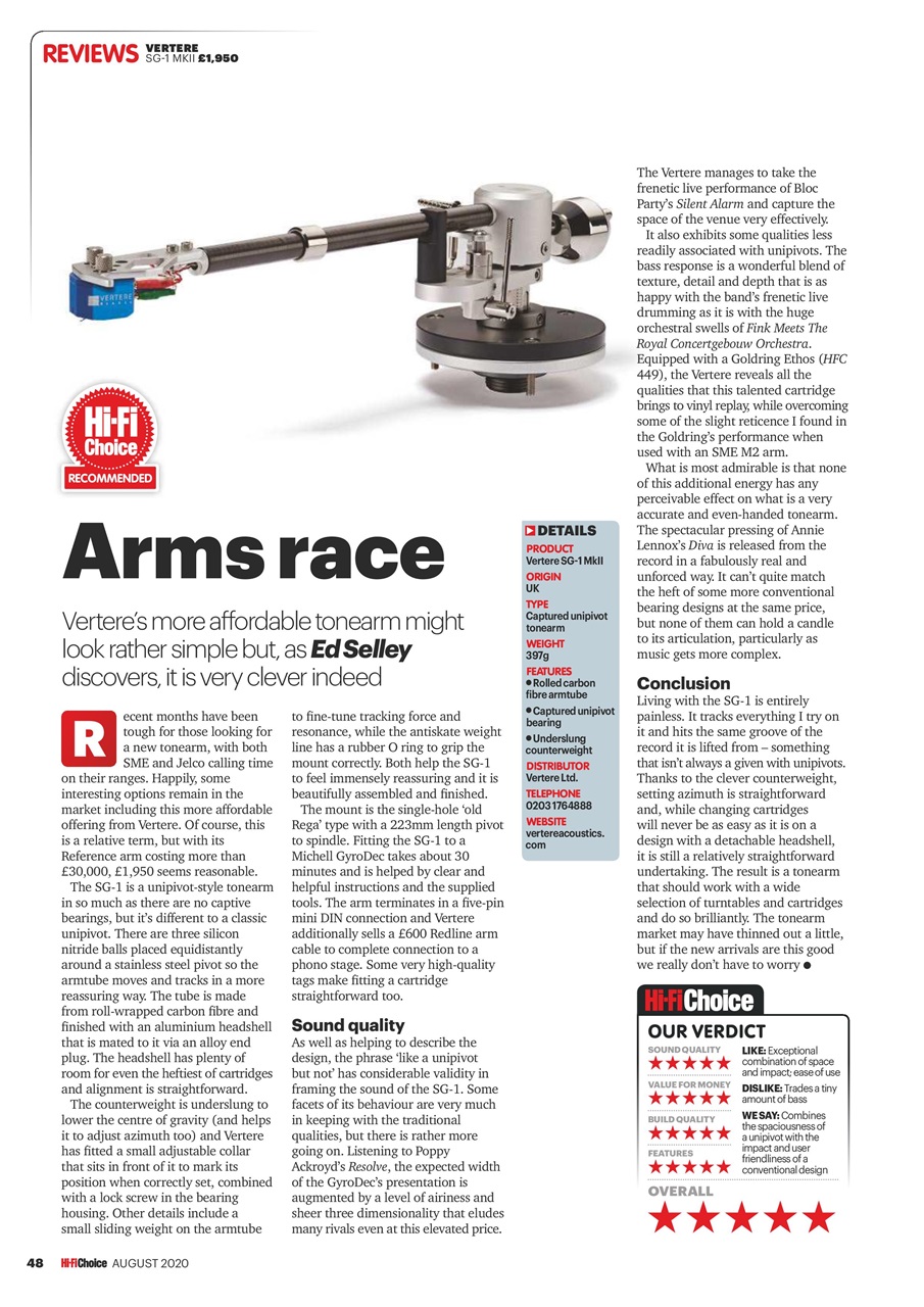 Hi-Fi Choice Preview Pages