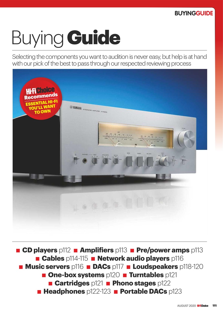 Hi-Fi Choice Preview Pages