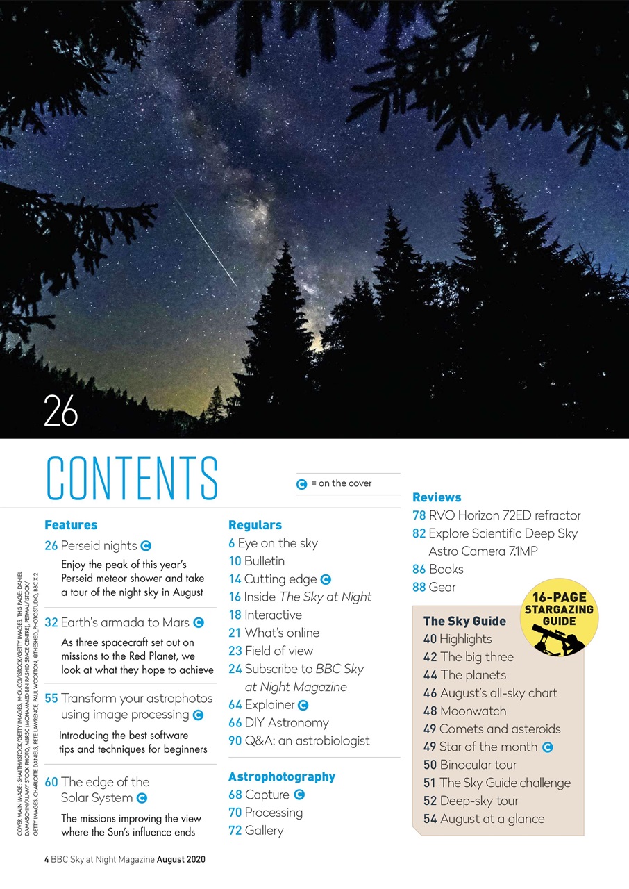 BBC Sky at Night Magazine Preview Pages