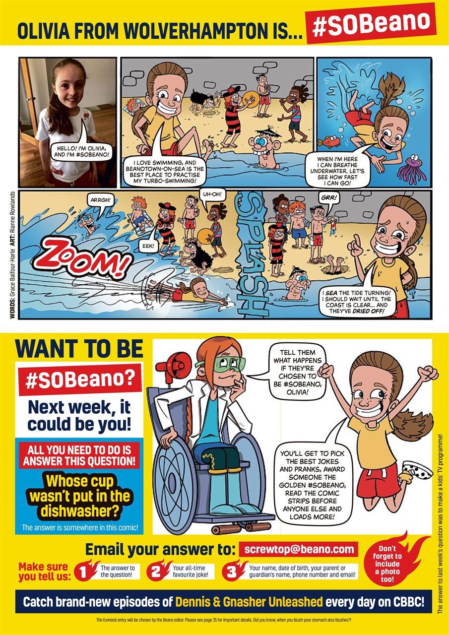 Beano Preview Pages