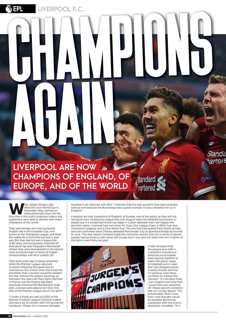 Soccer 360 Preview Pages