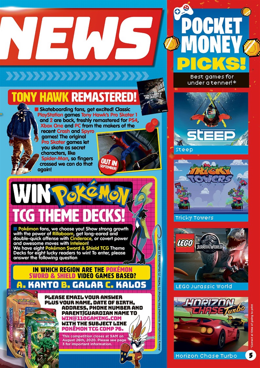 110% Gaming Preview Pages