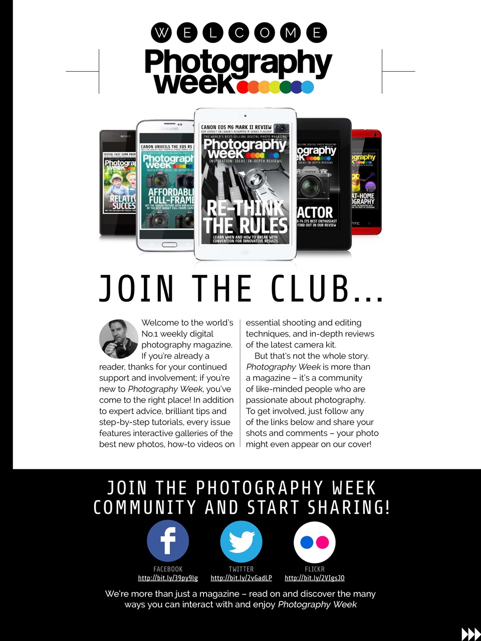 Photography Week Preview Pages