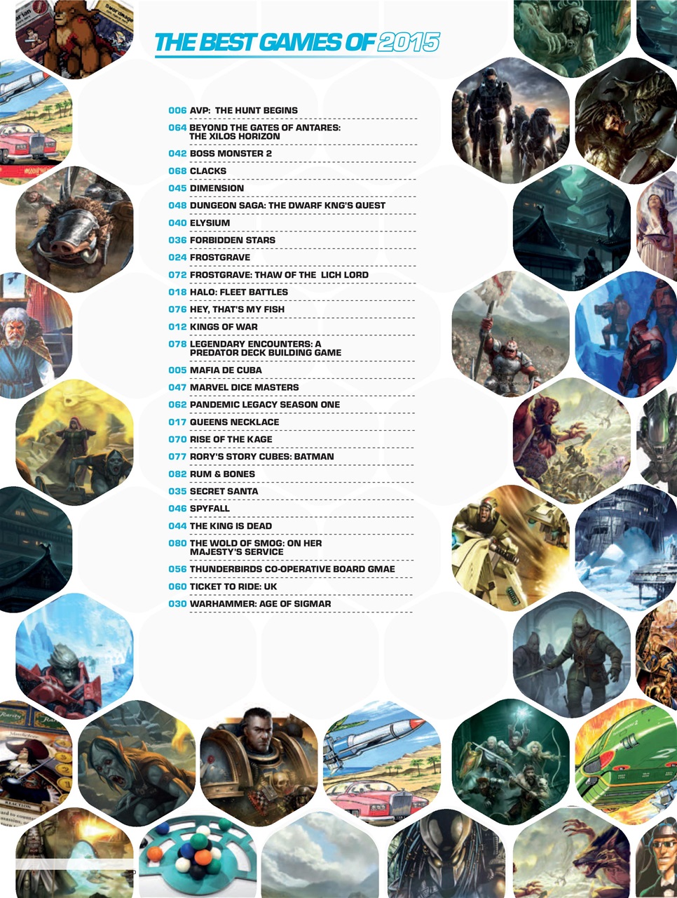 Tabletop Gaming Preview Pages