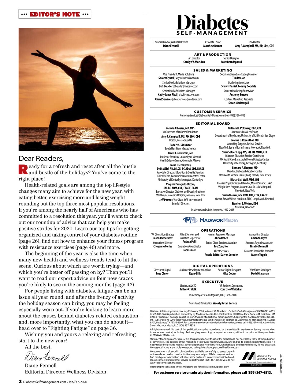 Diabetes Self-Management Preview Pages