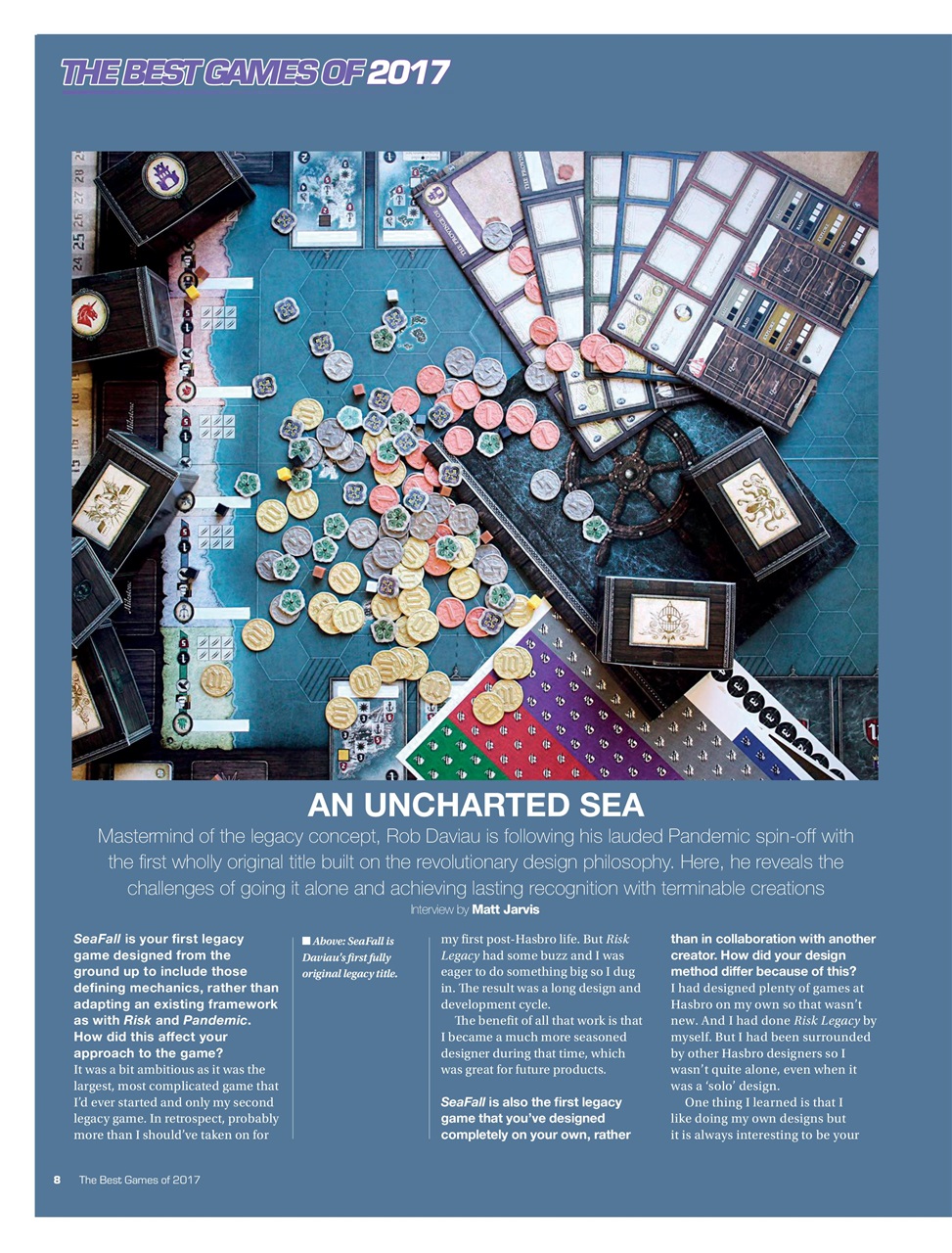 Tabletop Gaming Preview Pages