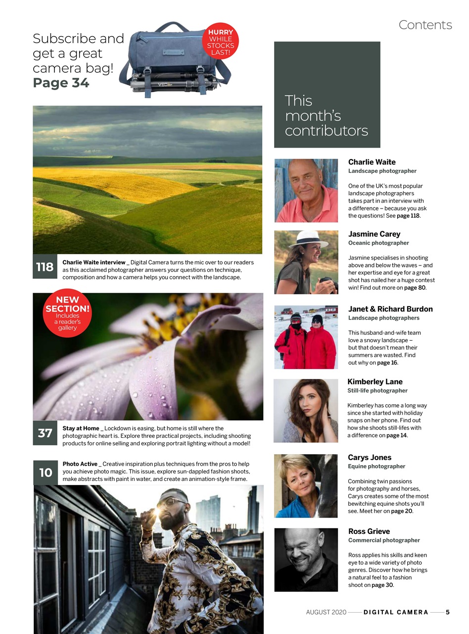 Digital Camera Magazine Preview Pages