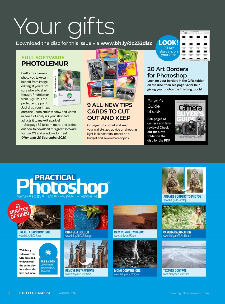 Digital Camera Magazine Preview Pages