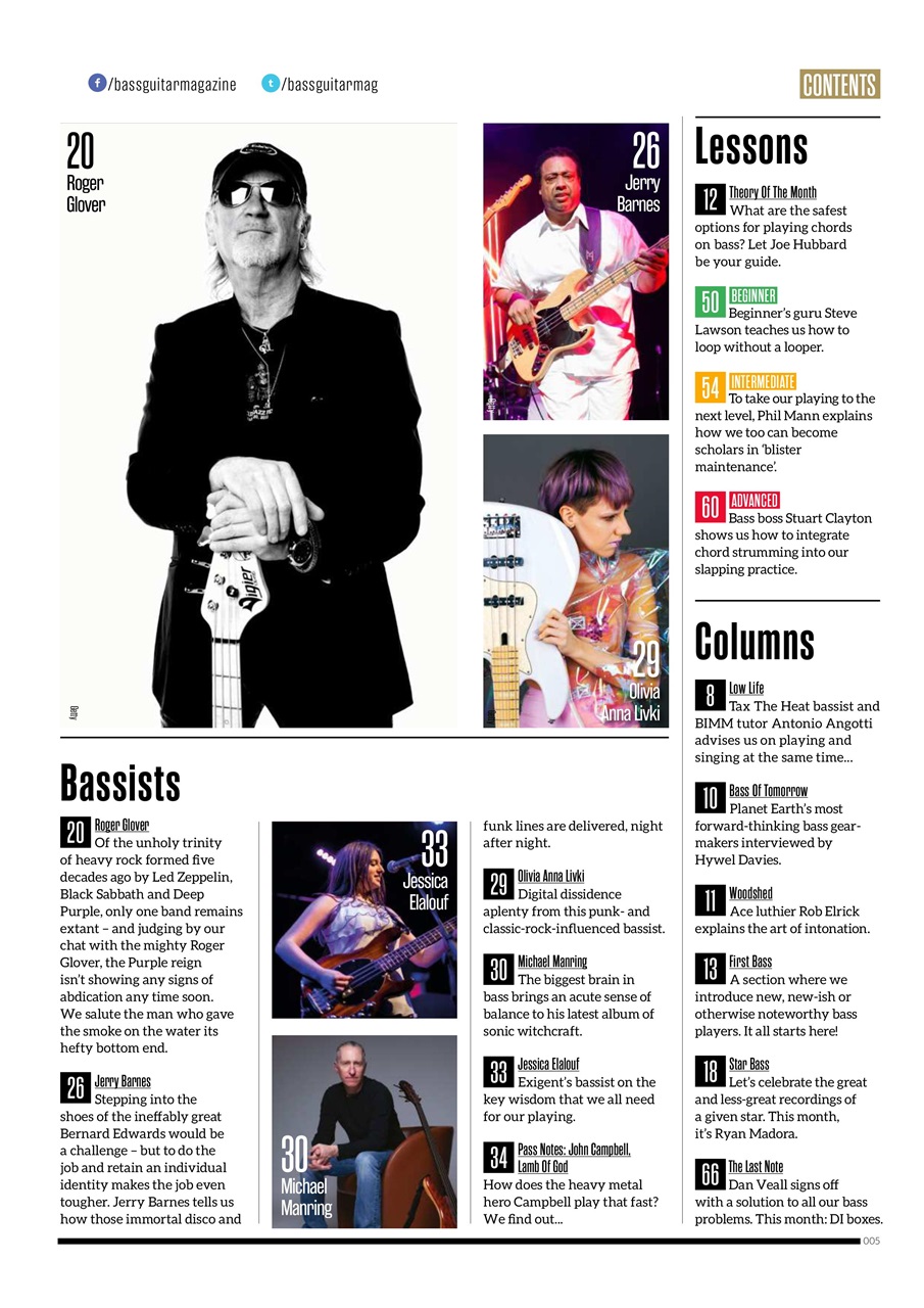 Bass Player UK Preview Pages