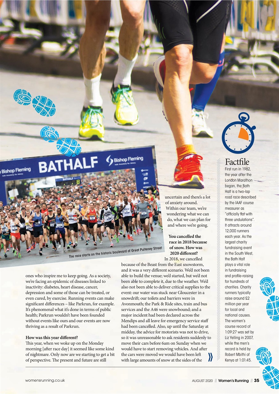 Women’s Running Preview Pages