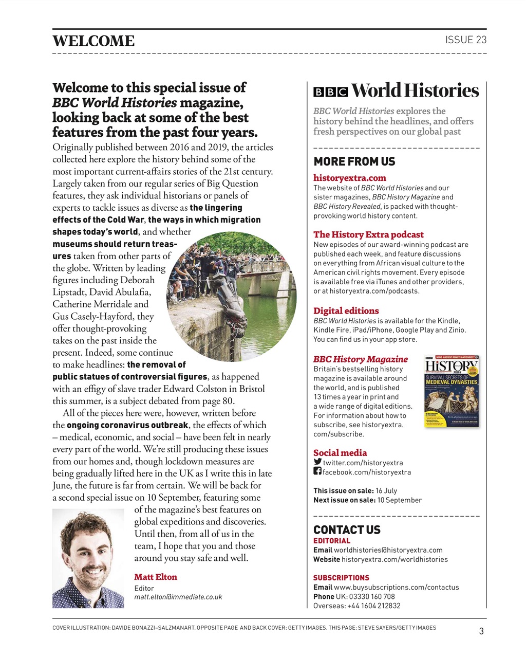 BBC World Histories Preview Pages