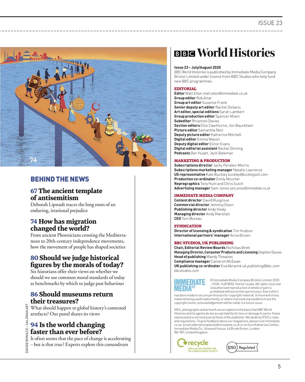 BBC World Histories Preview Pages