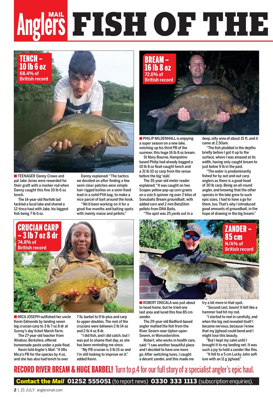 Anglers Mail Preview Pages