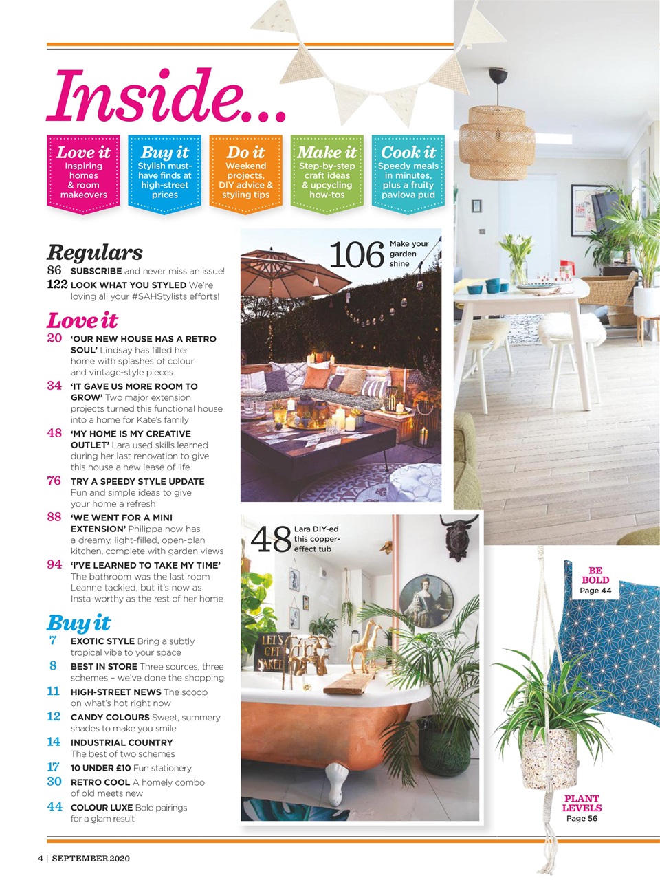Style at Home Preview Pages