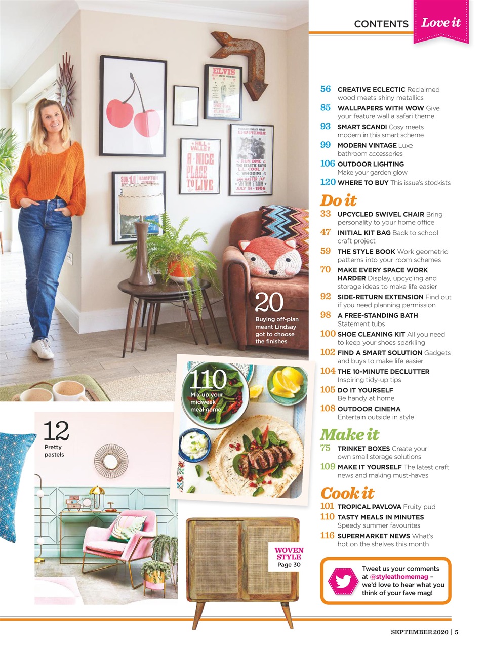 Style at Home Preview Pages
