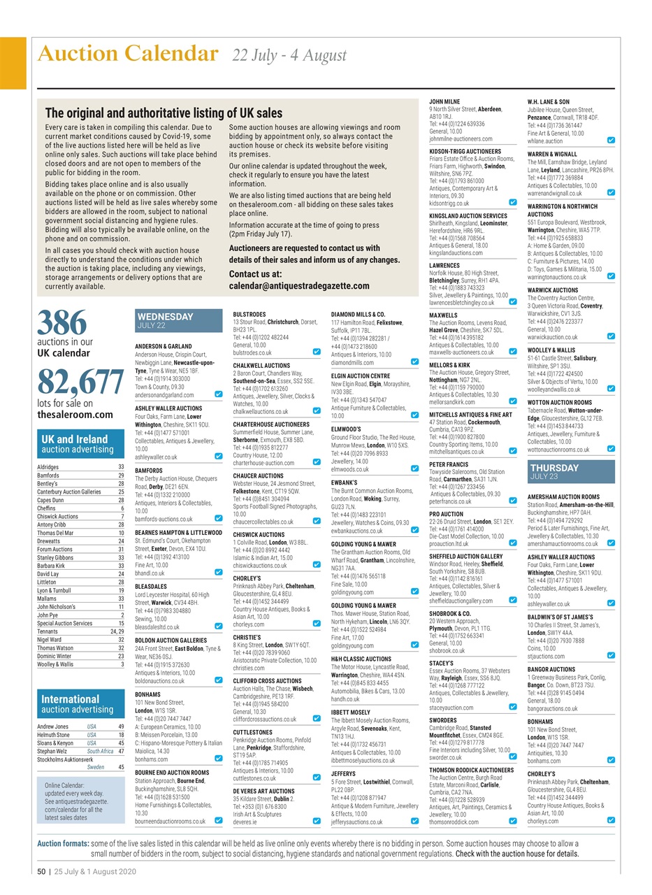 Antiques Trade Gazette Preview Pages