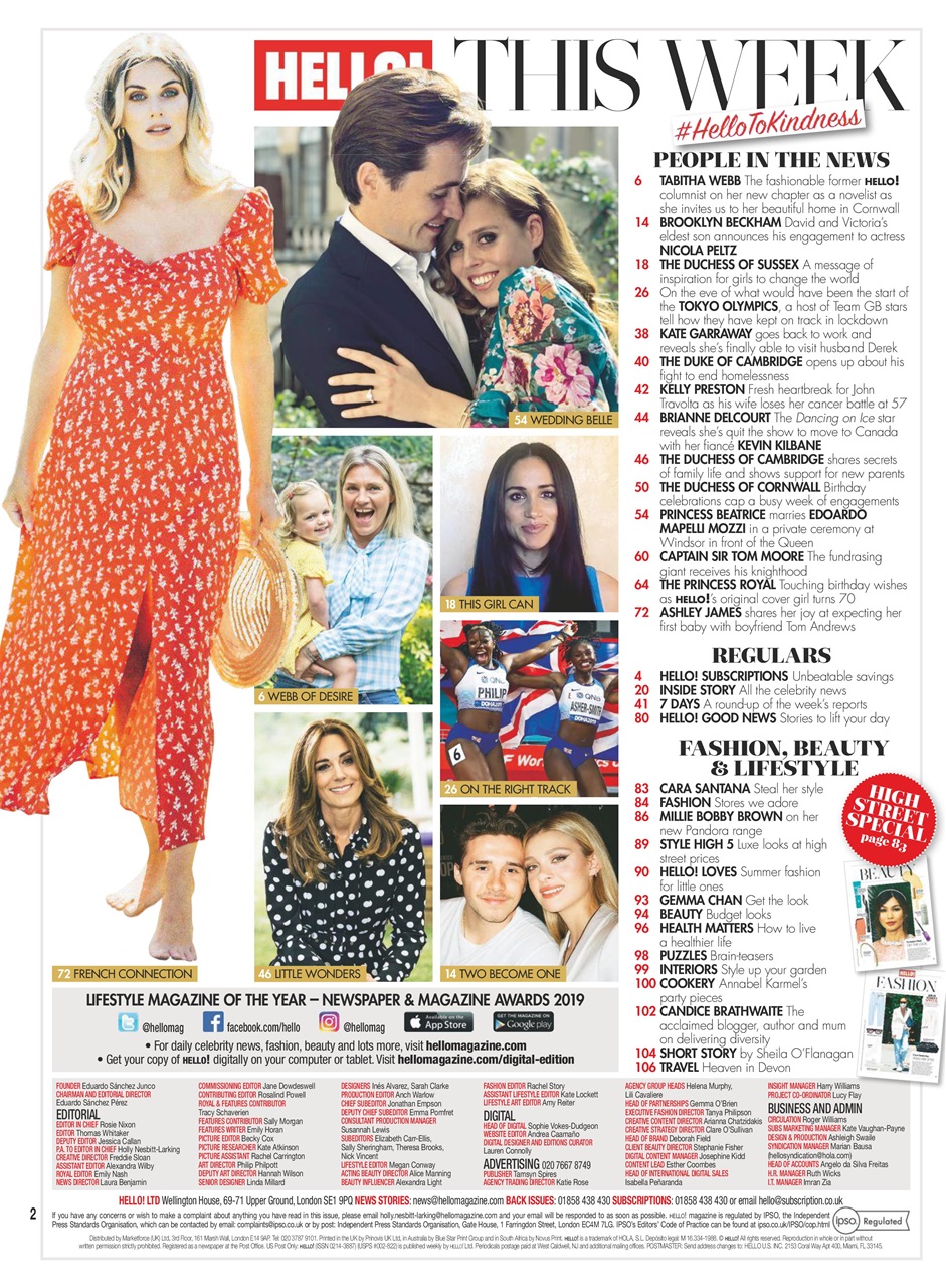 Hello! Magazine Preview Pages