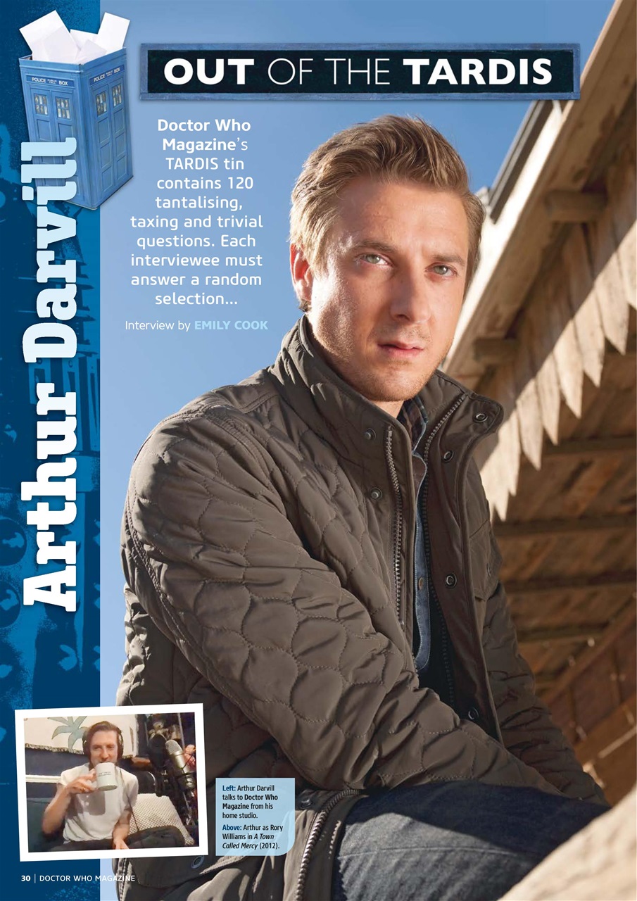 Doctor Who Magazine Preview Pages