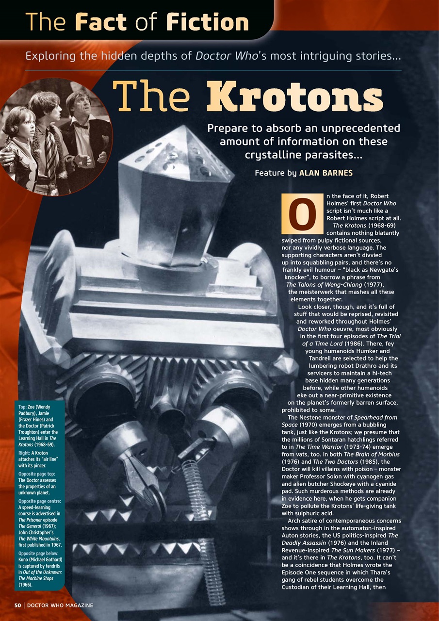 Doctor Who Magazine Preview Pages