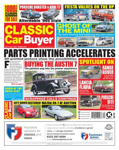 Classic Car Buyer issue 22/07/2020