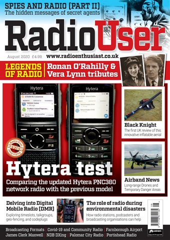 Radio User issue August 2020