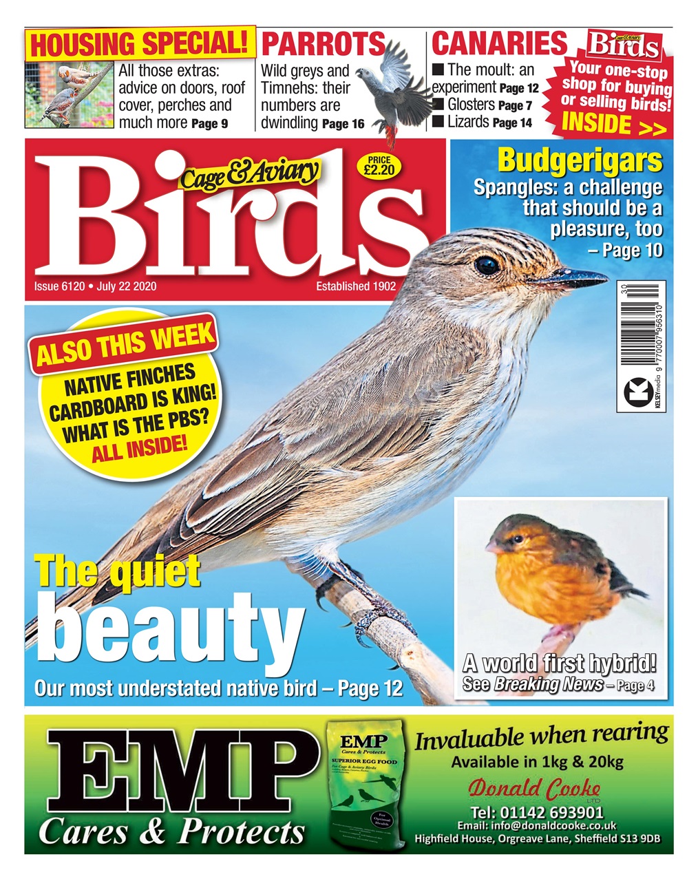 Cage & Aviary Birds Preview Pages