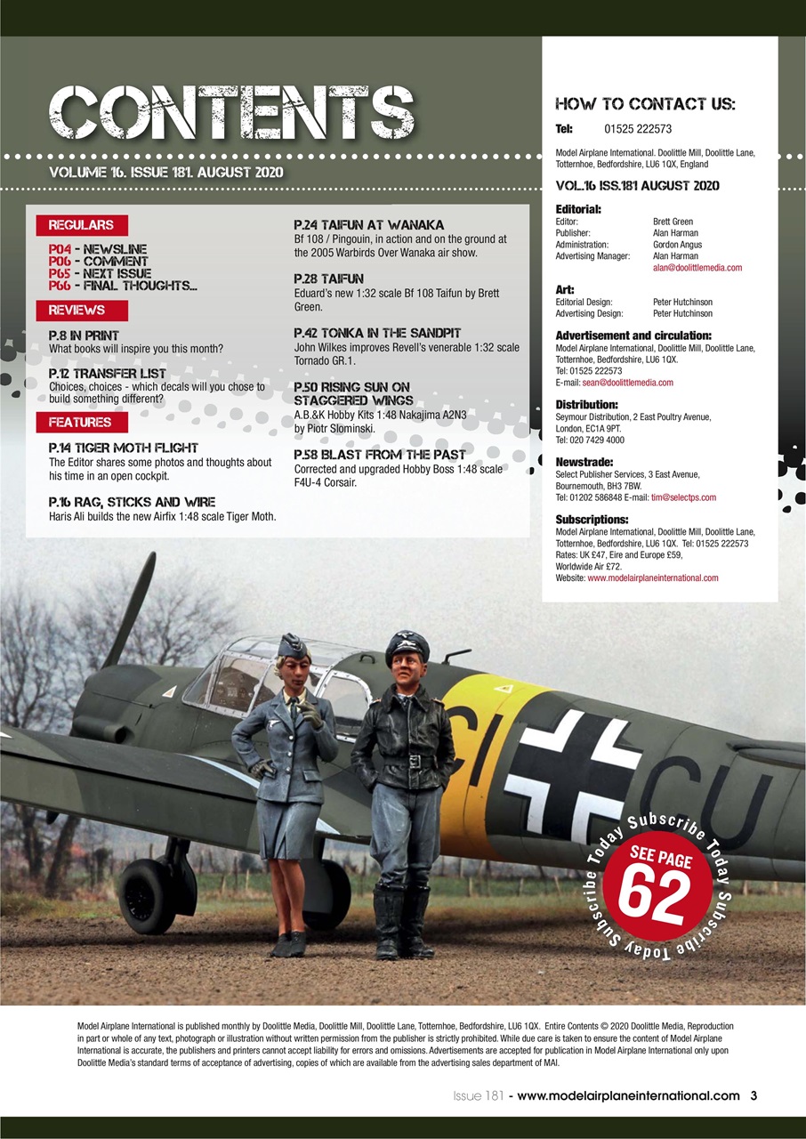 Model Airplane International Preview Pages