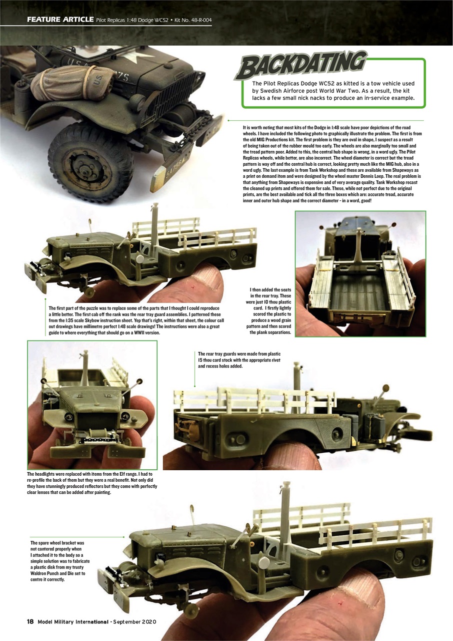 Military Modelling International Magazine Preview Pages
