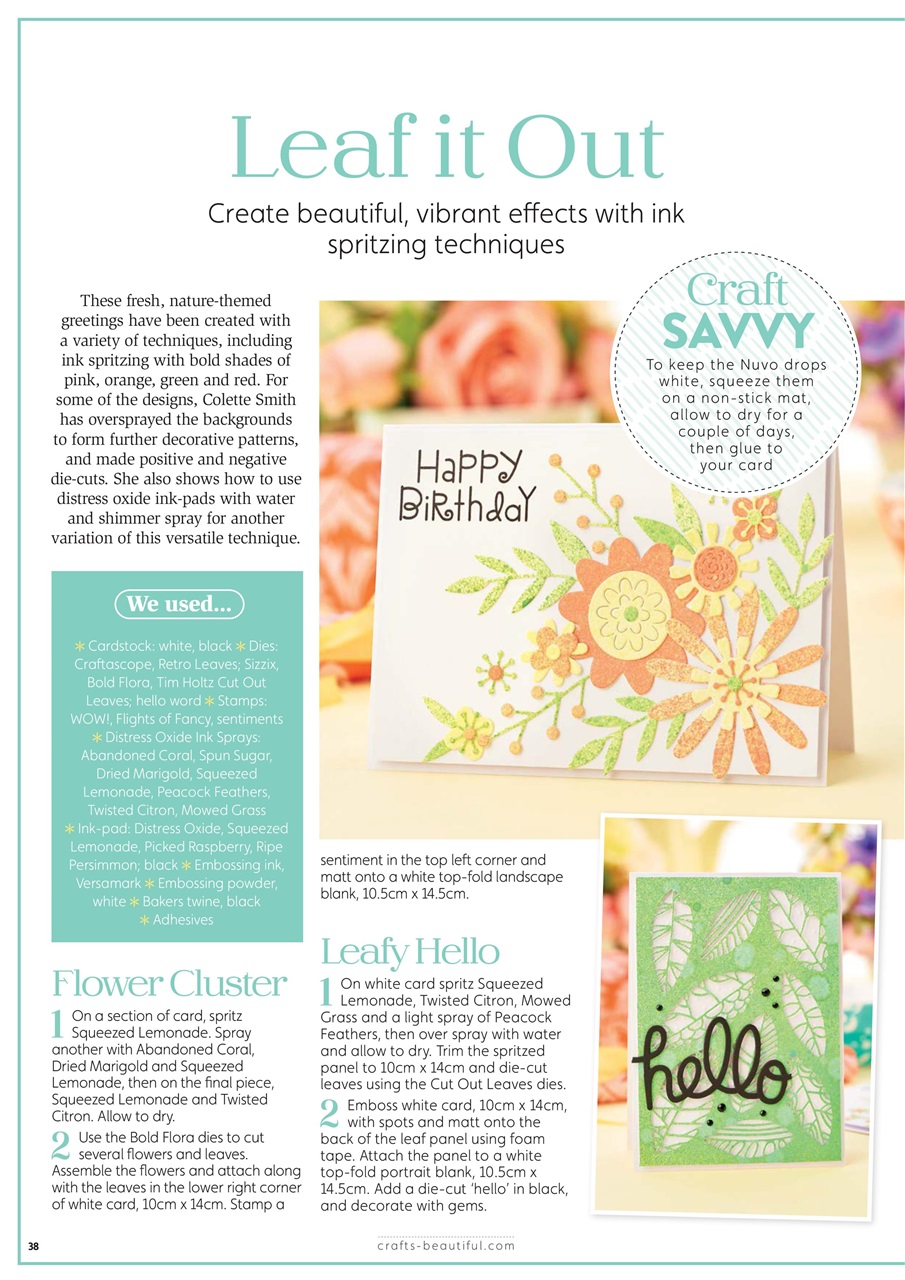 Crafts Beautiful Preview Pages