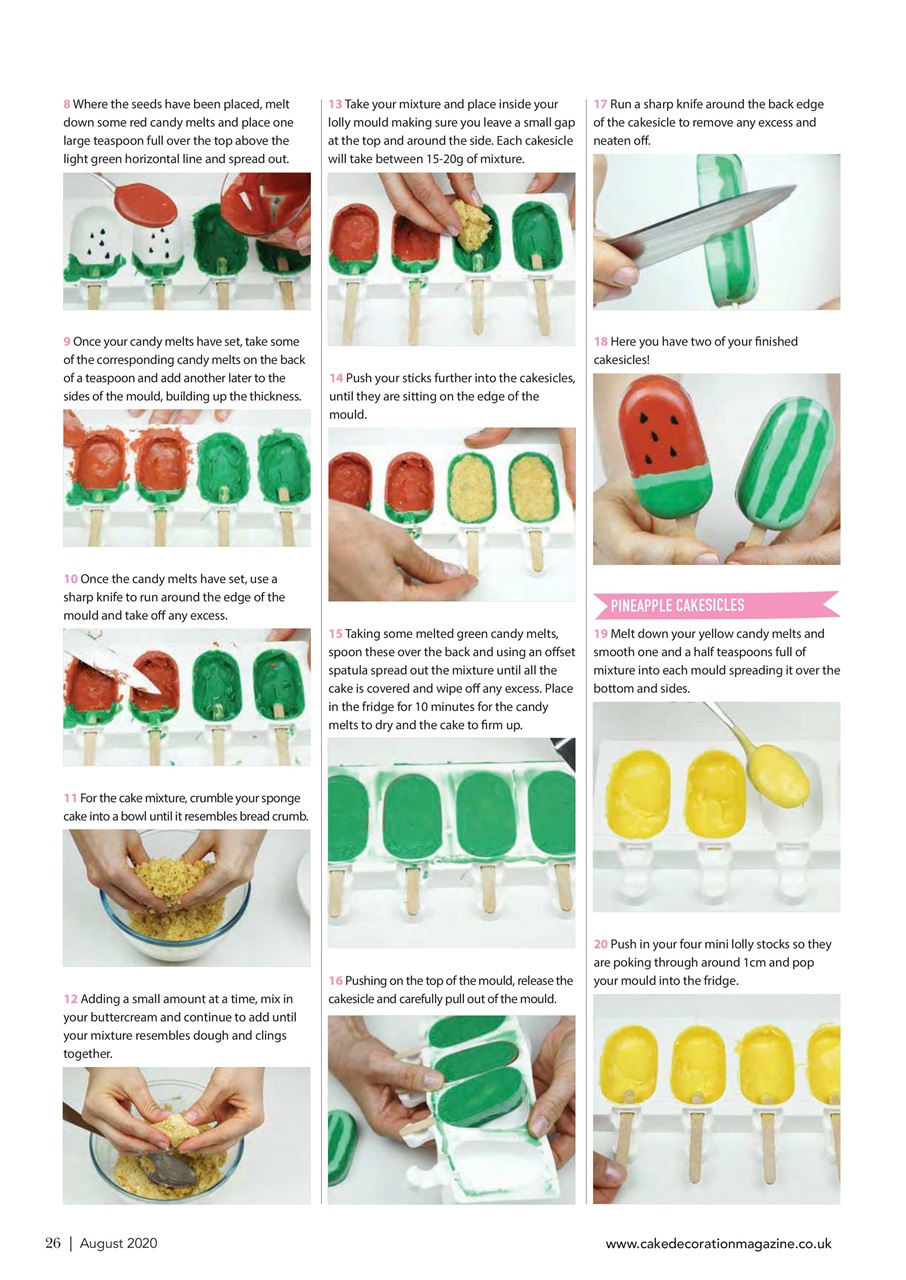 Cake Decoration & Sugarcraft Magazine Preview Pages