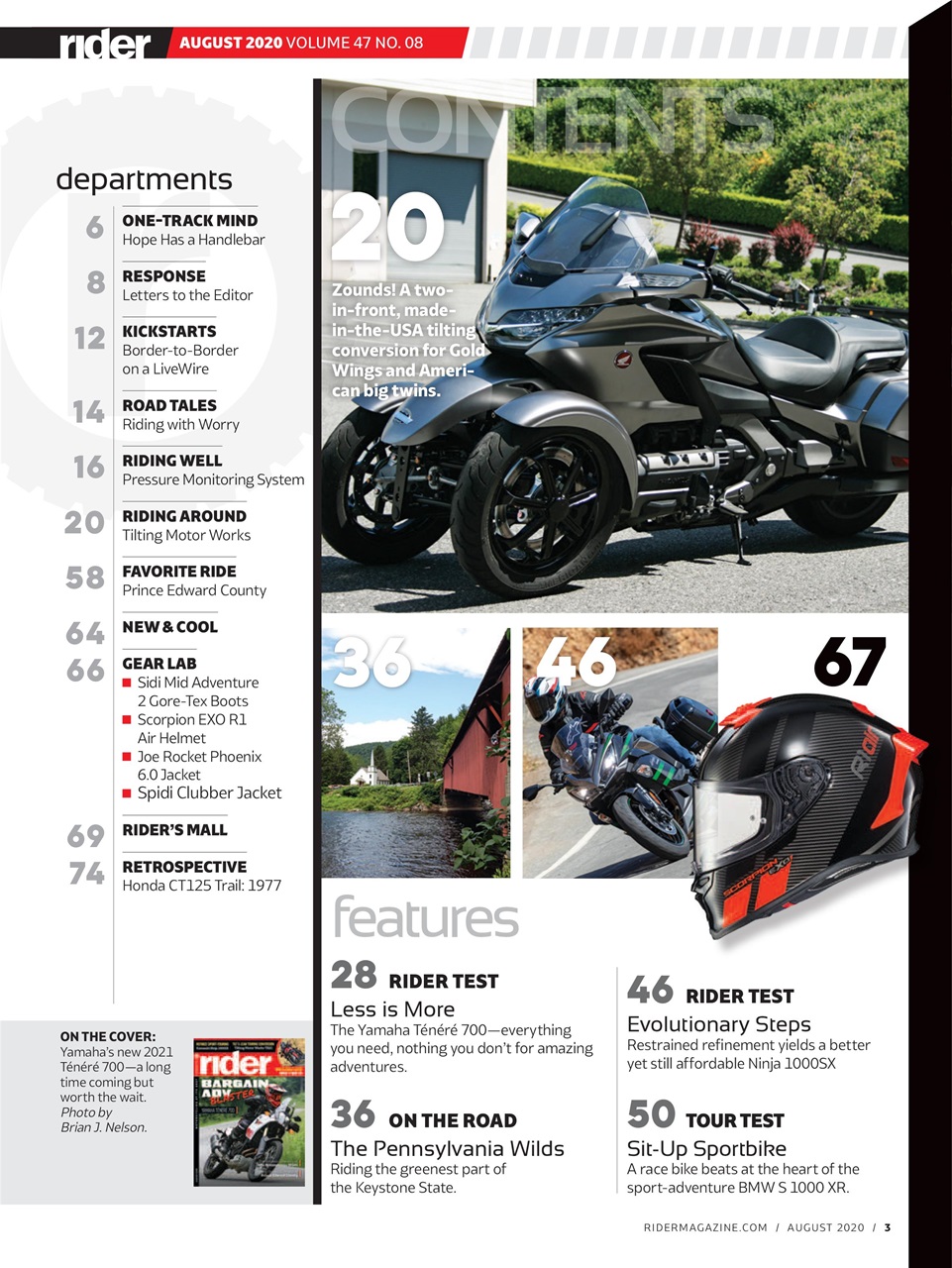 Rider Magazine Preview Pages