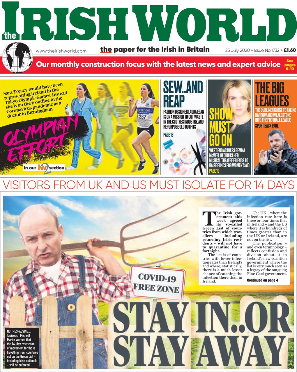 Irish World Preview Pages