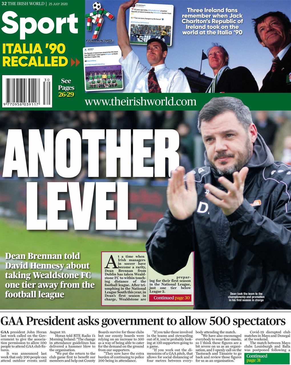 Irish World Preview Pages