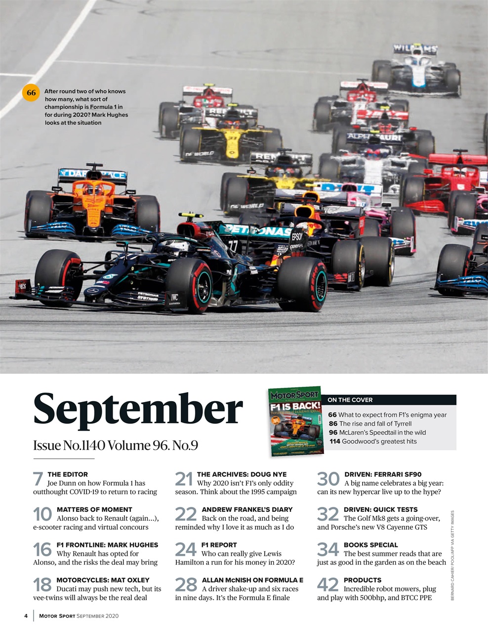 Motor Sport Magazine Preview Pages